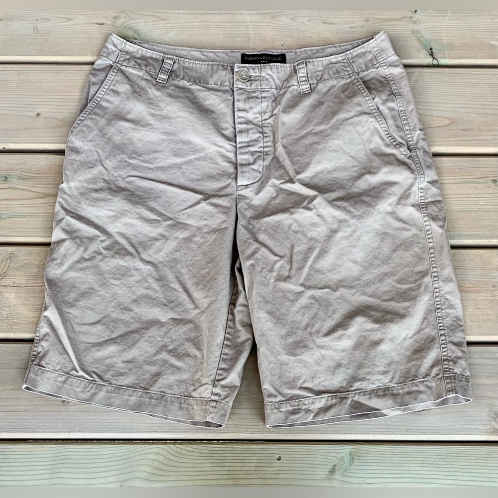 Banana Republic Khaki Shorts